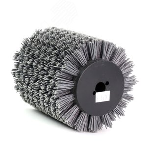 Изображение товара Щетка Д100x100x19,5+4 паза ворс полимер-абразив P120 по дереву для щеточных шлиф машин с валом Д19+4 (1-203) (шт)