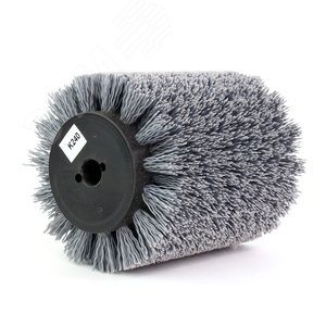 Изображение товара Щетка Д100x100x19,5+4 паза ворс полимер-абразив P240 по дереву для щеточных шлиф машин с валом Д19+4 (1-205) (шт)