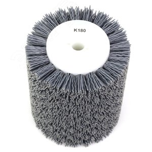 Изображение товара Щетка для Makita 9741, Д100x120x12,7+2 отв, ворс полимер-абразив P180 по дереву (1-097) (шт)