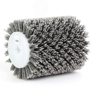 Изображение товара Щетка для Makita 9741, Д100x120x12,7+2 отв, ворс полимер-абразив P60 по дереву (1-054) (шт)