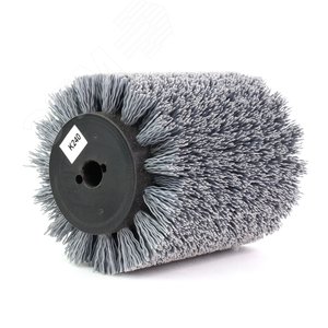 Изображение товара Щетка для Makita 9741, Д100x120x12,7+2 отв, ворс полимер-абразив P240, черный корпус по дереву (1-175) (шт)