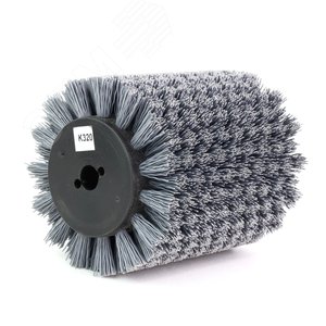 Изображение товара Щетка для Makita 9741, Д100x120x12,7+2 отв, ворс полимер-абразив P320, черный корпус по дереву (1-176) (шт)