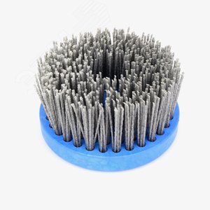Изображение товара Щетка чашечная Д130x70xM14 по дереву для УШМ (Болгарка), ворс полимер-абразив P80 (1-018) (шт)