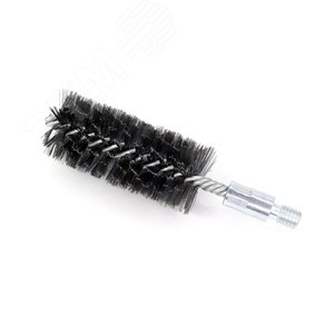 Изображение товара Щетка ерш Д44х100х160 сталь 0,30, посадка 1/2'' резьба BSW очистка котлов теплообменников дымоходов (шт)