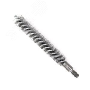 Изображение товара Щетка ёрш Д18х100х140 сталь 0,20, посадка 5/16'' резьба BSW очистка котлов теплообменников дымоходов (шт)