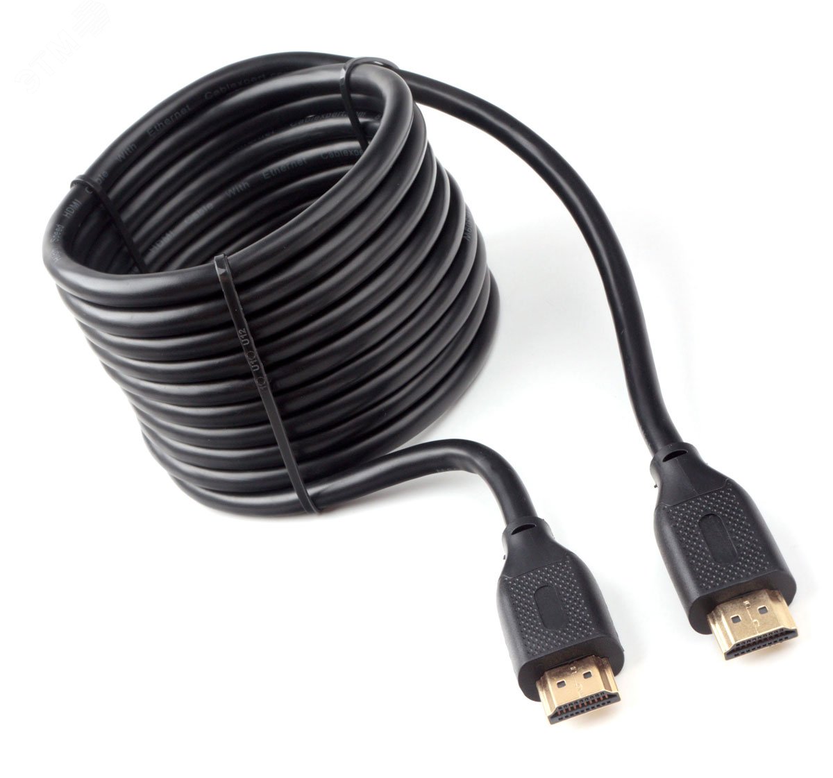 Изображение товара Кабель HDMI v2.1 19M на 19M, 3м, черный (шт)