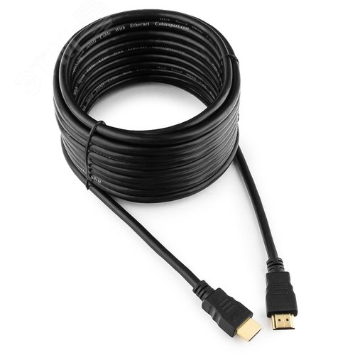 Изображение товара Кабель HDMI v2.0 19M на 19M, 7.5м., черный (шт)