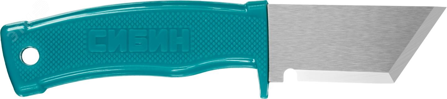 Изображение товара Универсальный нож СИБИН 180 мм выдвижная конструкция сталь Китай