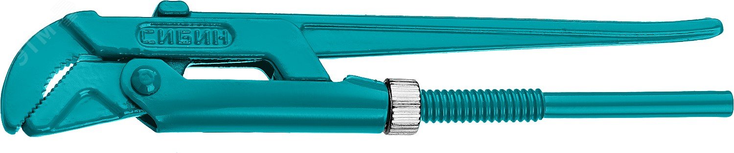 Изображение товара Ключ трубный с изогнутыми губками N0 3/4, 250 мм - надежный инструмент для профессионалов и домашне