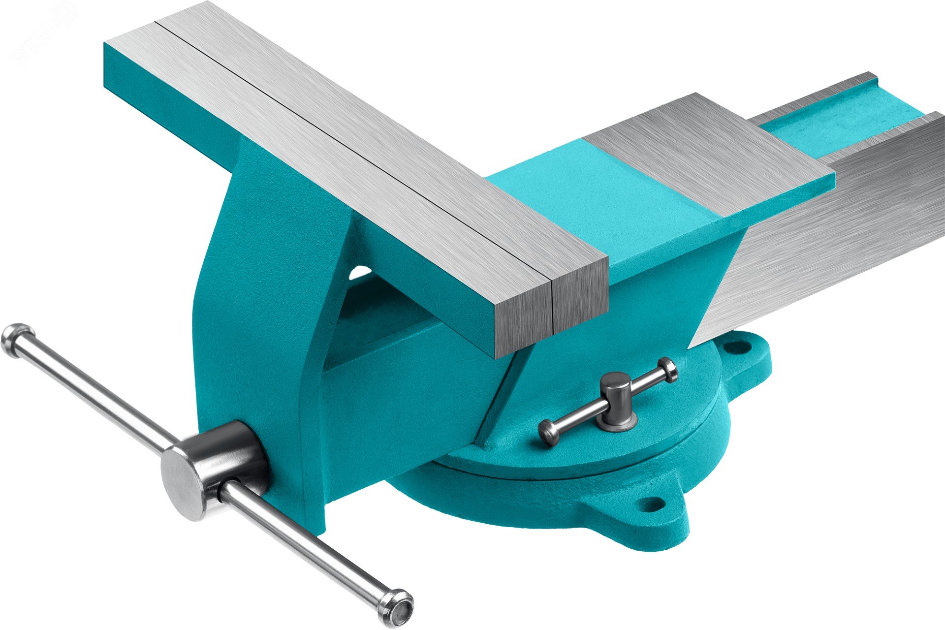 Изображение товара Стальные слесарные тиски 200 мм СИБИН высокого качества