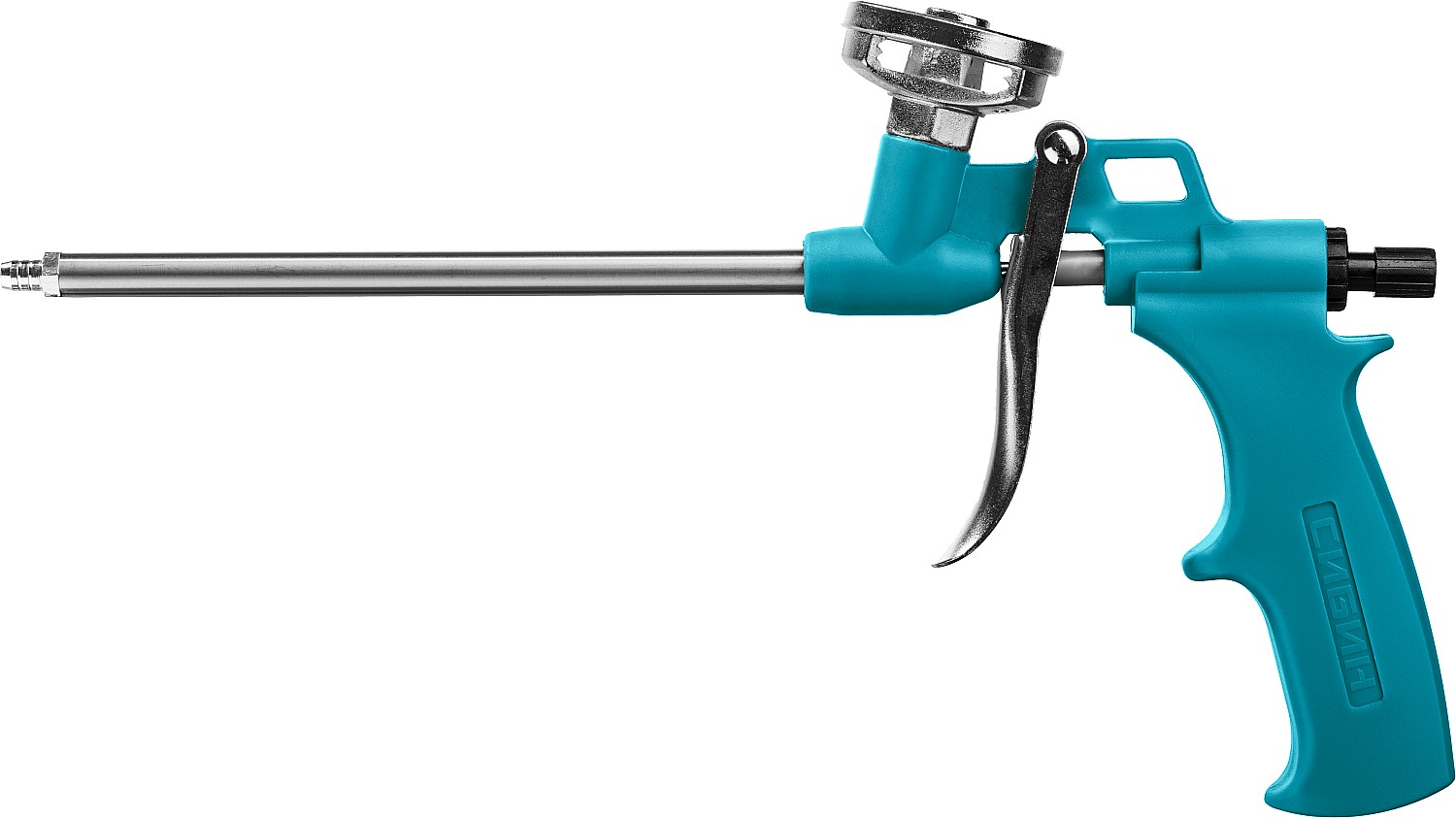 Пистолет для монтажной пены с металлическим держателем