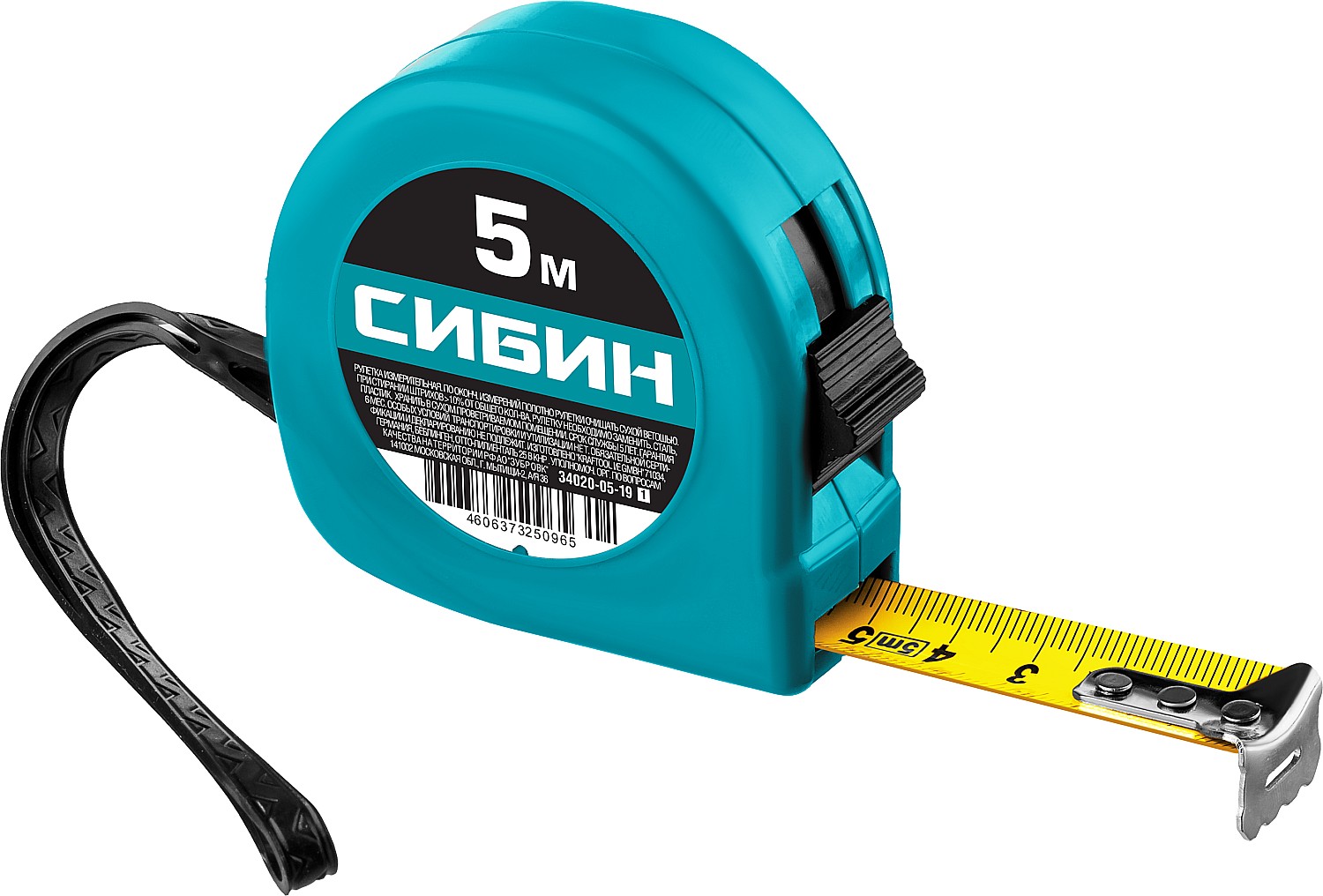 Рулетка, 5 м х 19 мм