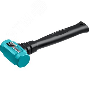 Изображение товара Кувалда цельностальная, 1 кг, 240 мм с обрезиненной рукояткой (шт)