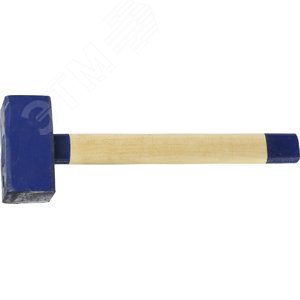Изображение товара Кувалда 3 кг, с удлиненной деревянной рукояткой (шт)