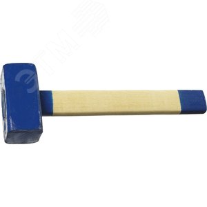 Изображение товара Кувалда 4 кг, с удлиненной деревянной рукояткой (шт)