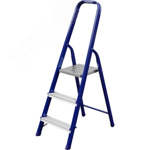 Изображение товара Стремянка стальная, 3 ступени, 60 см (шт)