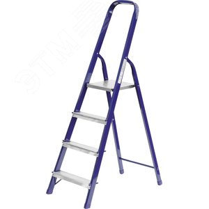Изображение товара Стремянка стальная, 4 ступени, 82 см (шт)