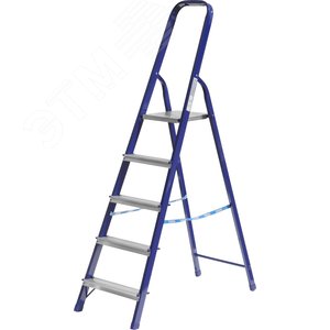 Изображение товара Стремянка стальная, 5 ступеней, 103 см (шт)