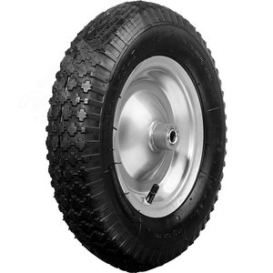 Изображение товара Колесо пневматическое для тачки (арт. 39904), стальной диск, СК-2, 4''x380 мм (шт)