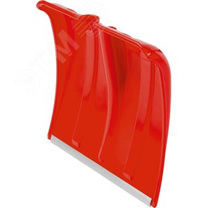 Изображение товара Лопата снеговая, пластиковая, с алюминиевой планкой, без черенка, ЛП-380, ширина 380 мм (шт)