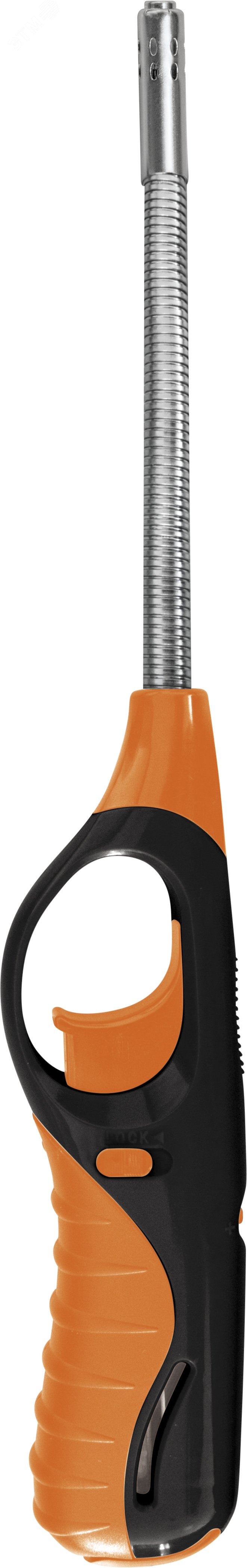 Изображение товара Газовая зажигалка BBQ ECOS 88С-O с защитой от ветра, оранжевая