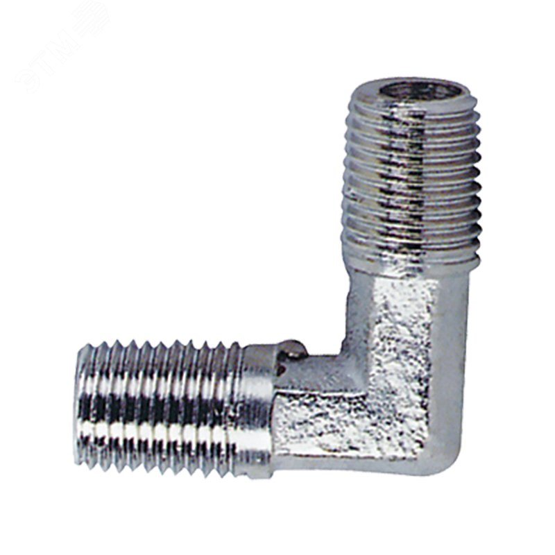 Изображение товара Переходник L-1/2''MM угловой пневматика резьба 1/2'' M