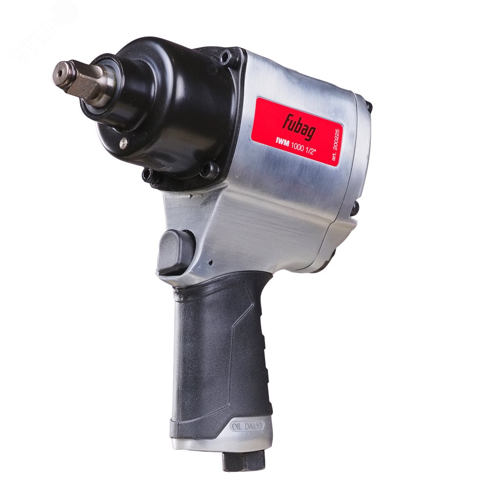 Изображение товара Пневмогайковерт ударный Fubag IWM 1000 1/2'' с максимальным крутящим моментом 1000 Нм