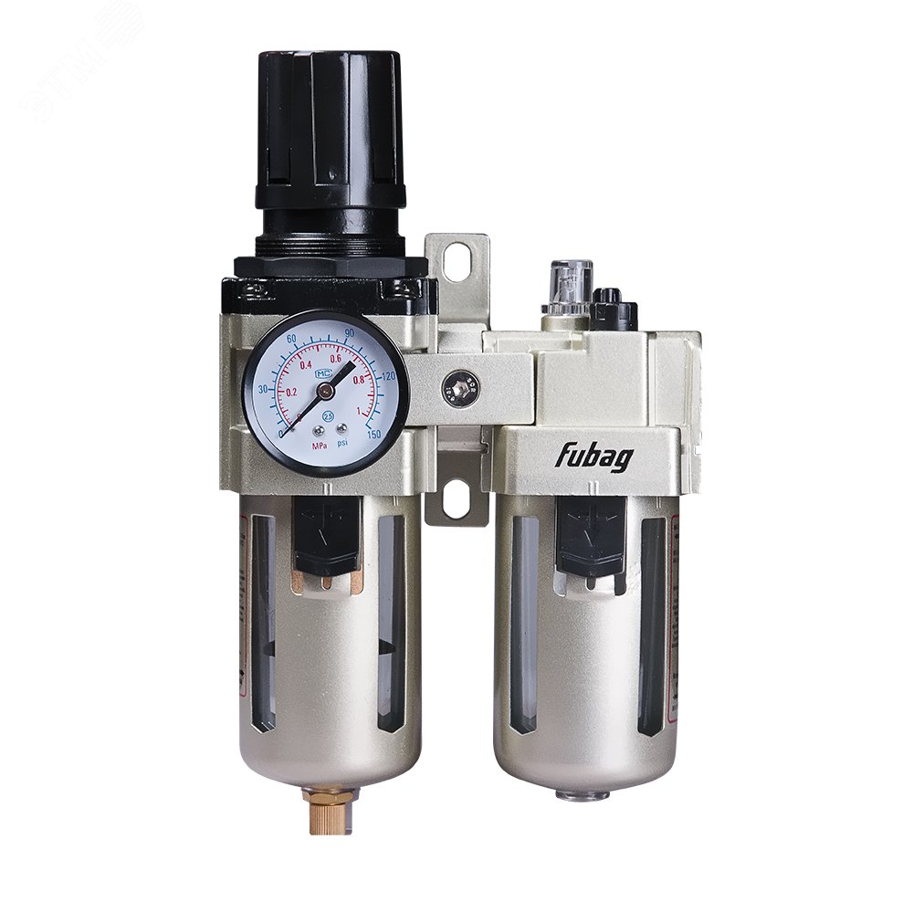 Изображение товара Блок подготовки воздуха FRL 3000 1/2 FUBAG 190150