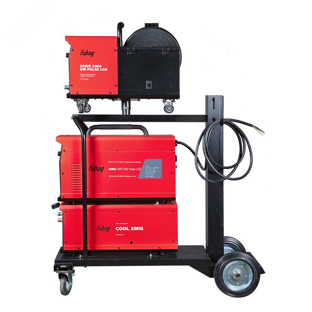 Изображение товара Полуавтомат сварочный XMIG 500T DW PULSE с горелкой FB 550W 3m, инновационный промышленный аппарат