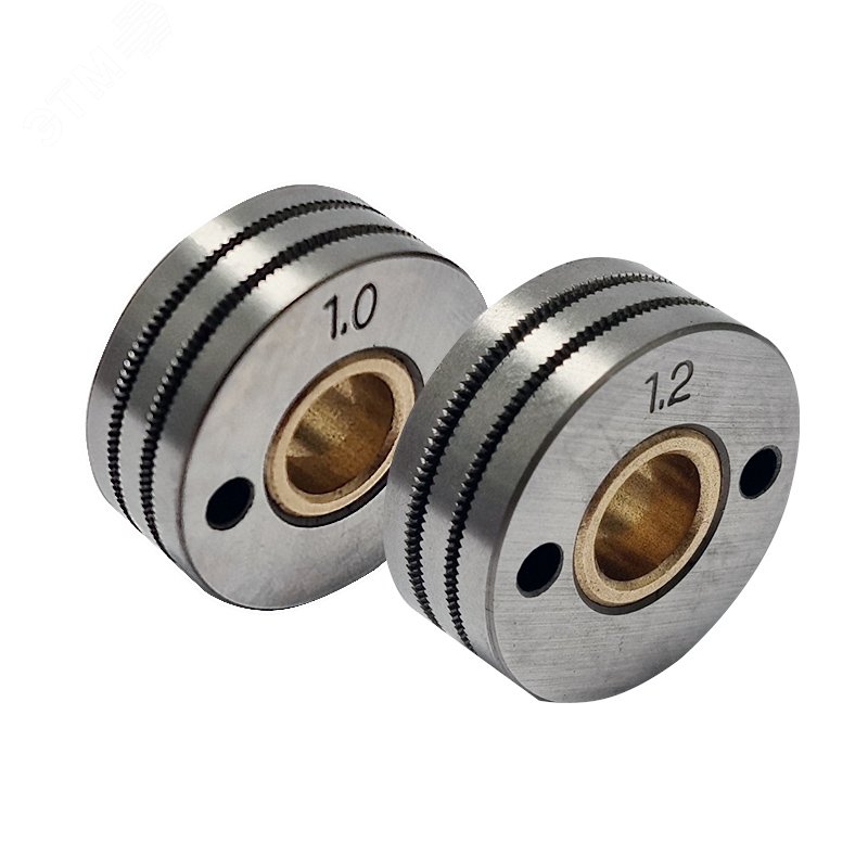 Изображение товара Ролики 1.0/1.2 порошковая проволока для INMIG 315T 350T 400T 500T, 2 шт.