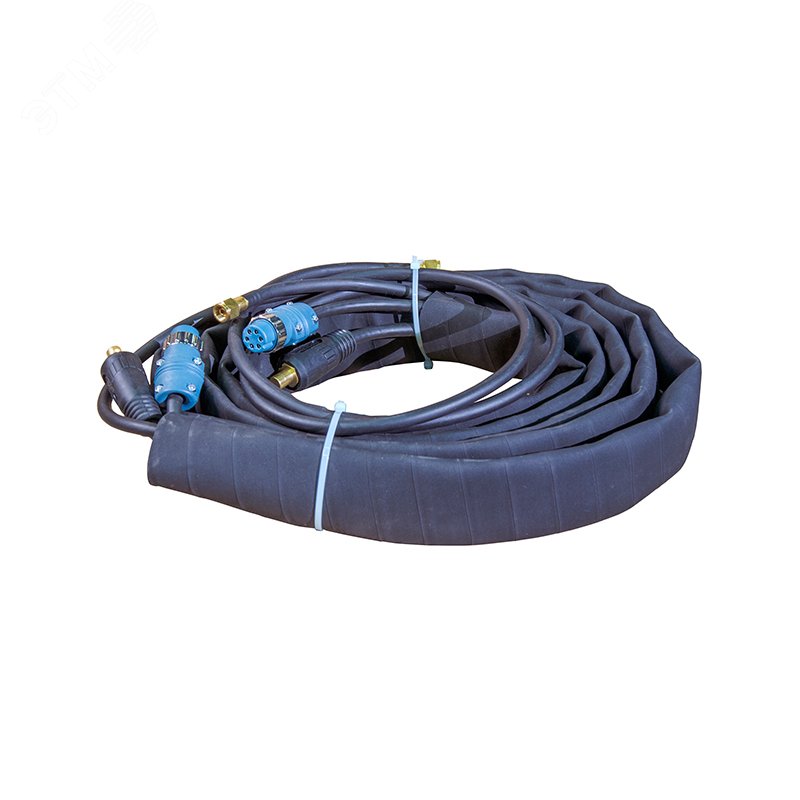 Изображение товара Шланг-пакет 10 метров 35мм2 6 pol с воздушным охлаждением (шт)