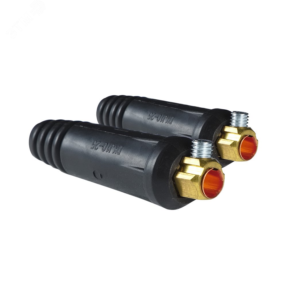Изображение товара Разъем кабельный папа DX 10-25 2 шт. для сварочных аппаратов MMA