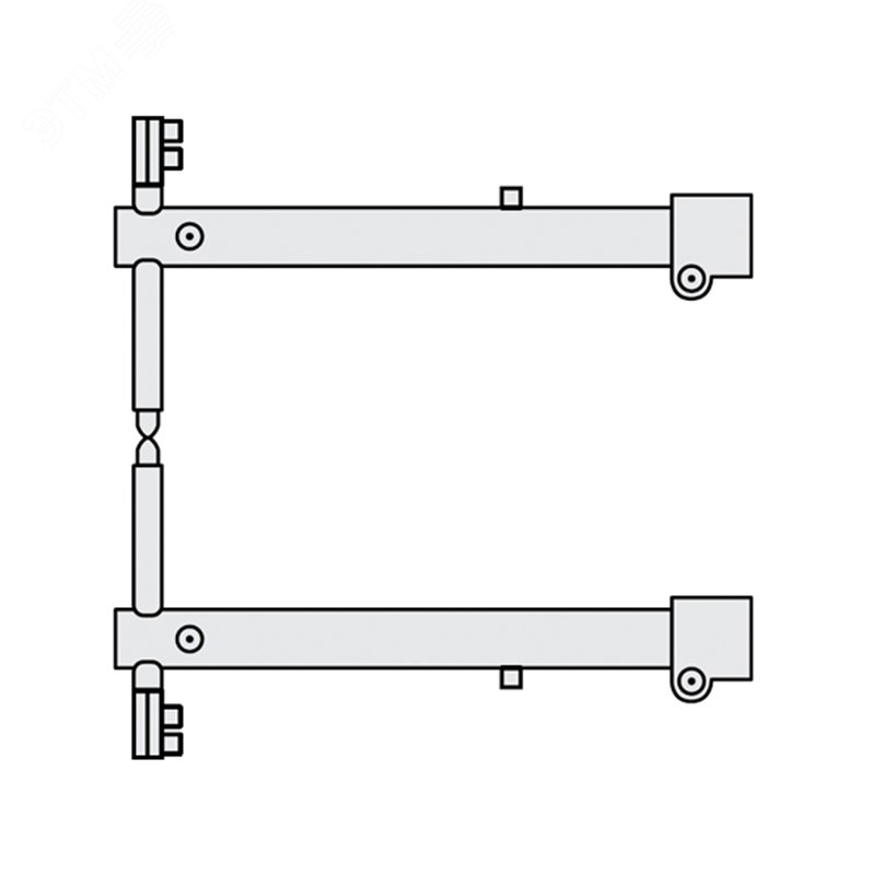 Изображение товара Комплект плечей O 45x400мм для серии RSV (шт)