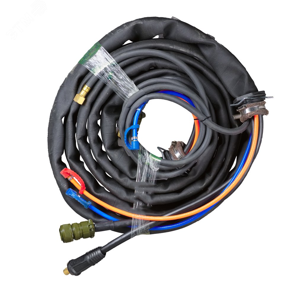 Изображение товара Шланг-пакет 5 метров 50мм2 14 pol с воздушным охлаждением (упак)