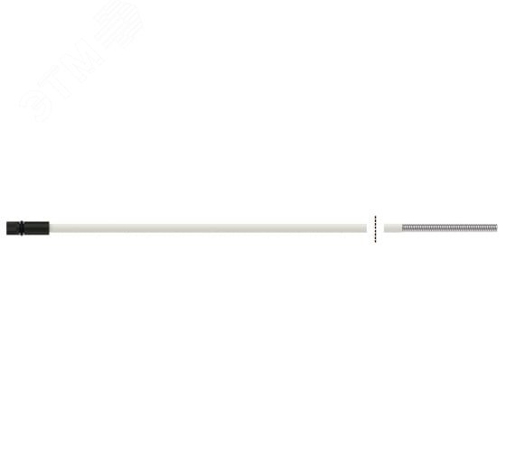 Изображение товара Канал направляющий 5.40 м диам. 1.0-1.2 сталь белый (1 шт.) (шт)