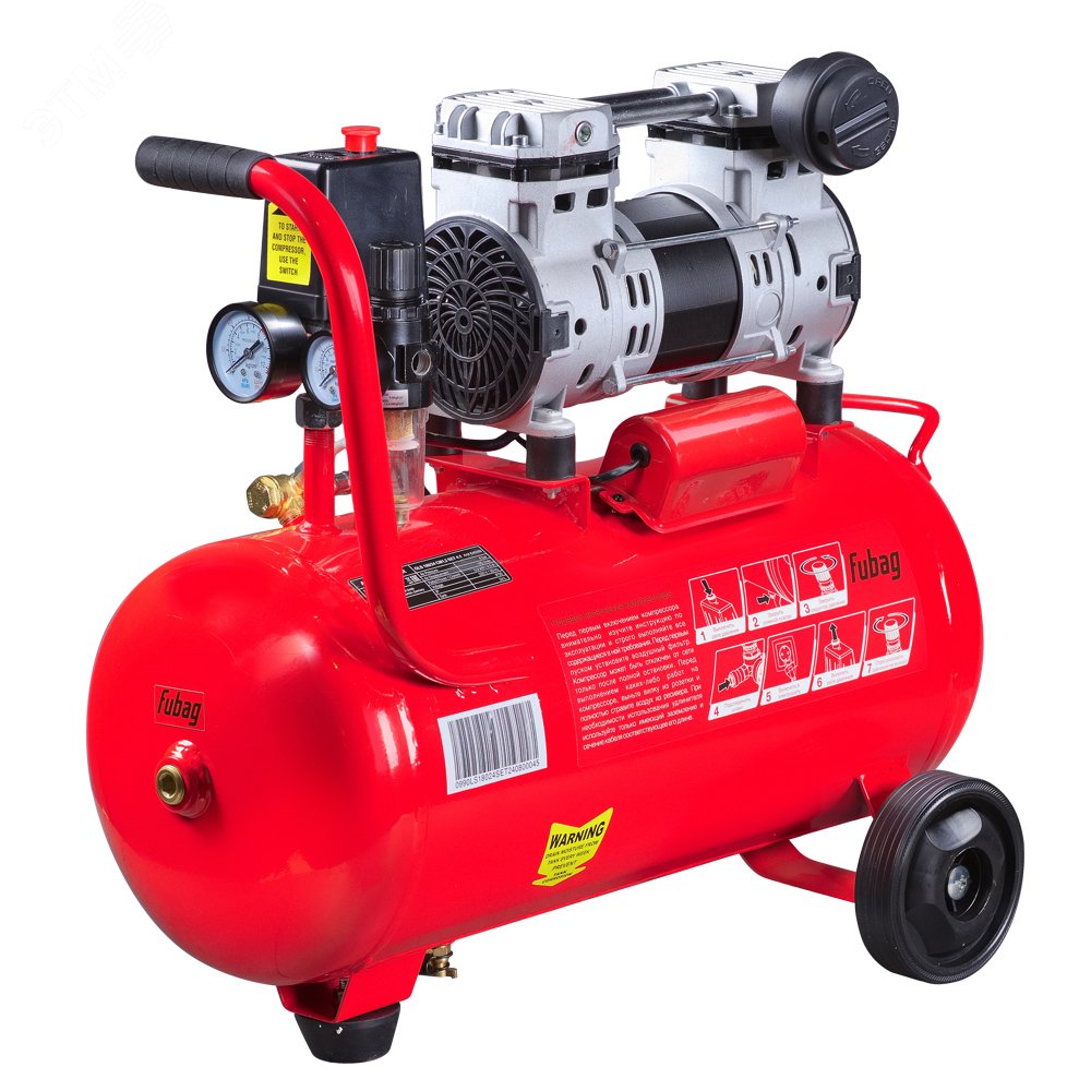 Изображение товара Фубаг OLS 180/24 CM1.2 SET 4.1 - Безмасляный компрессор с производительностью 180 л/мин
