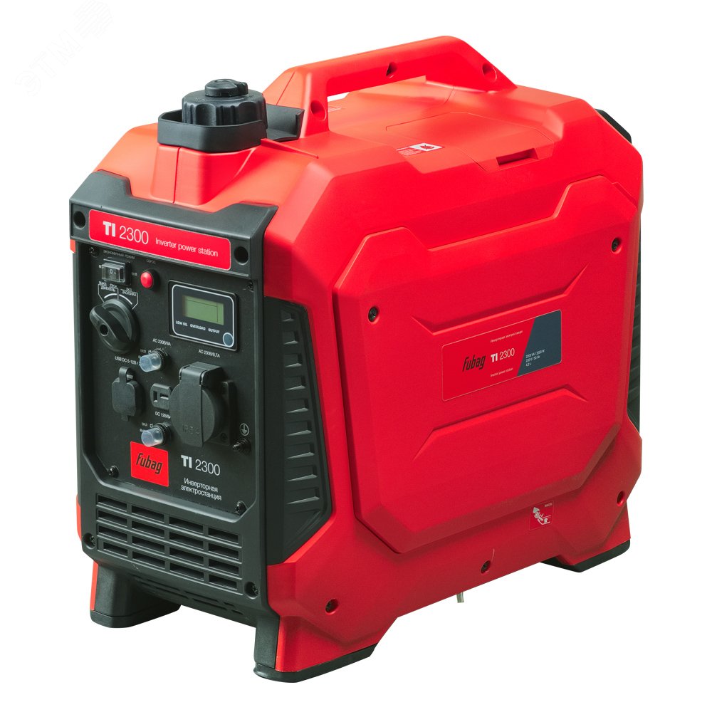 Изображение товара Генератор бензиновый инверторный TI 2300 с цифровым дисплеем и USB