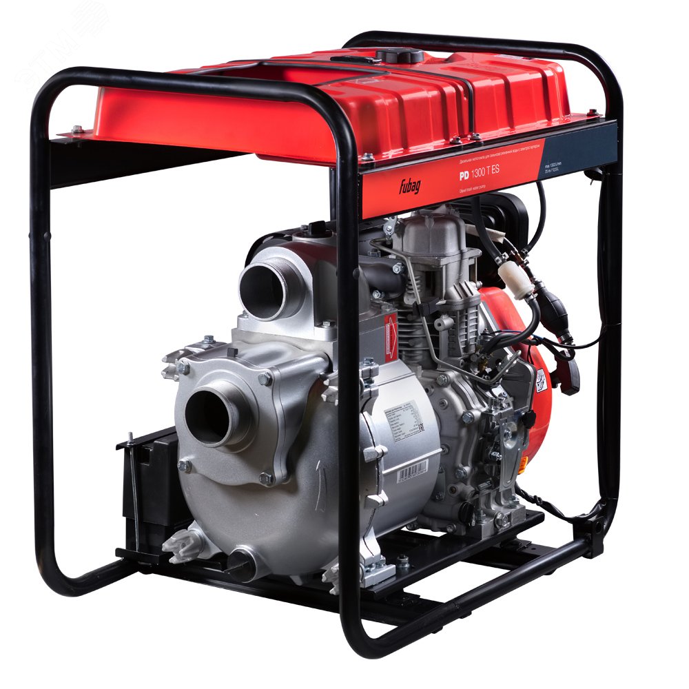 Изображение товара Мотопомпа для сильнозагрязненной воды PD 1300 T ES (дизель_1300 л/мин_25м) (шт)