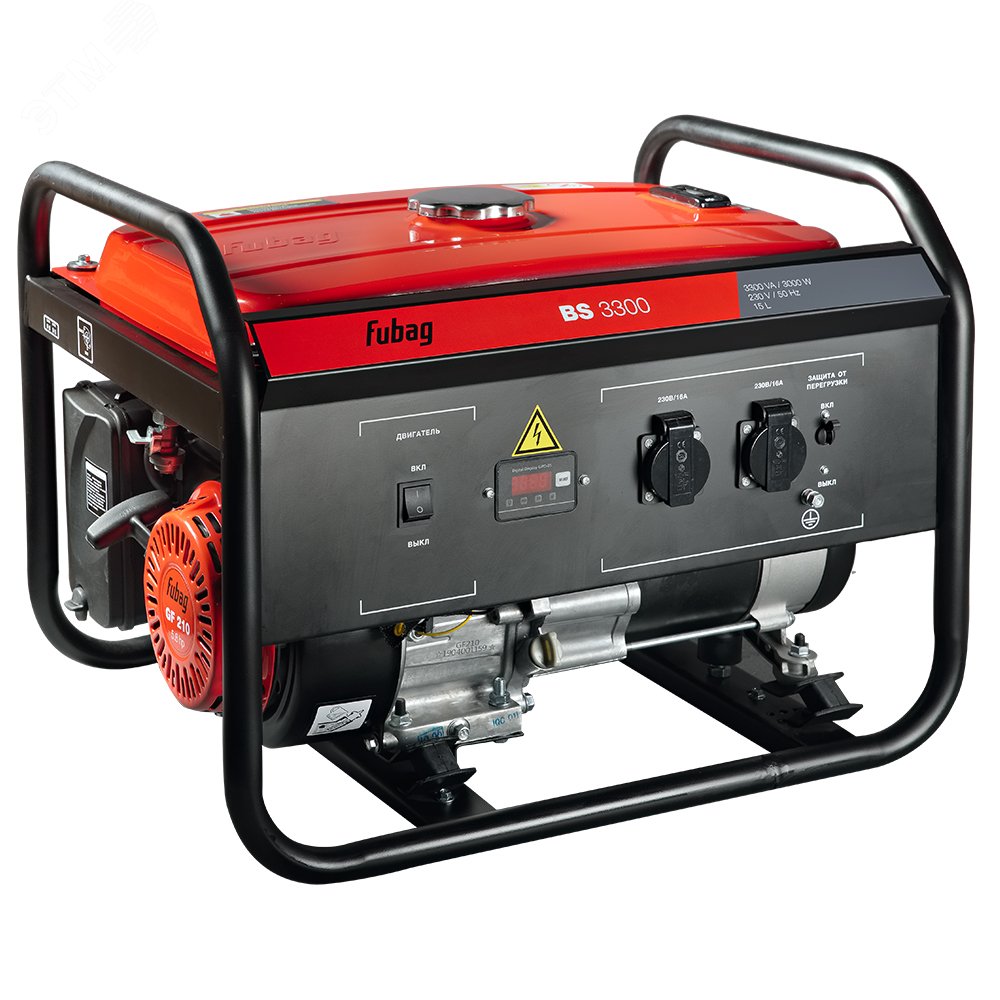 Изображение товара Генератор бензиновый Fubag BS 3300 мощностью 3 кВт