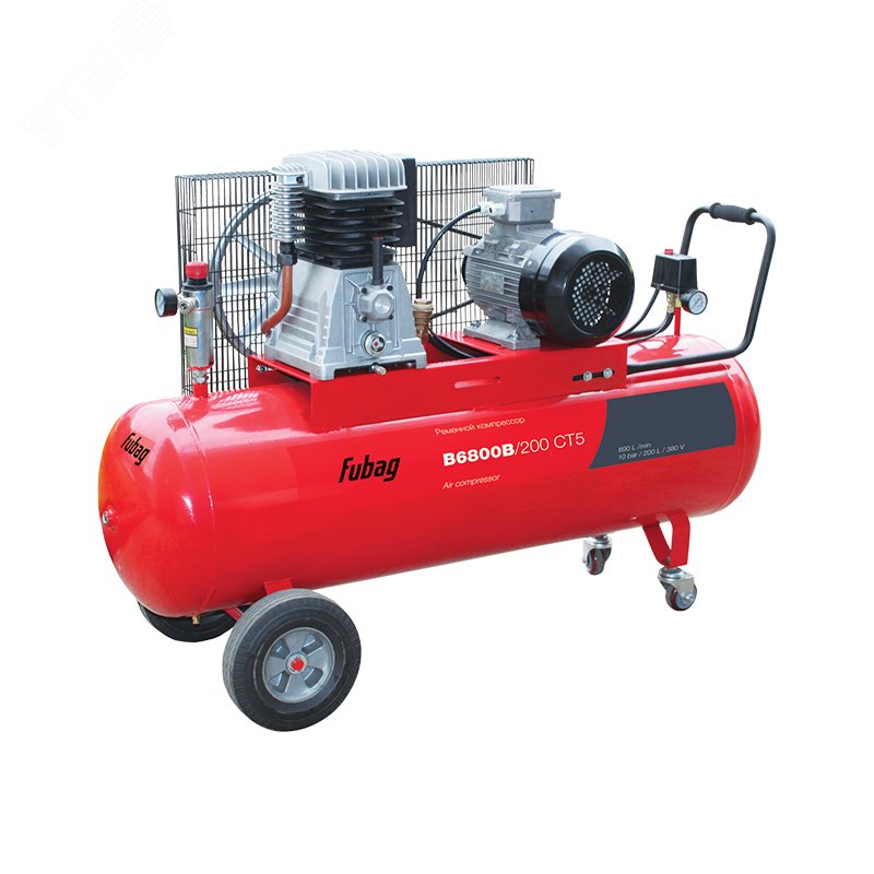 Изображение товара Компрессор ременной одноступенчатый B6800B/200 CT5 (шт)
