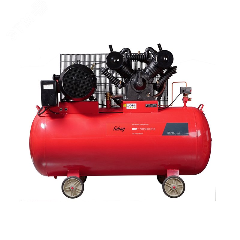 Изображение товара Компрессор ременной двухступенчатый DCF-1700/500 CT15 мощный и надежный