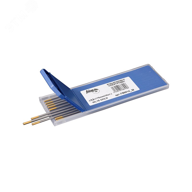 Изображение товара Электроды вольфрамовые D3.2x175мм (gold) WL15 (10 (упак)