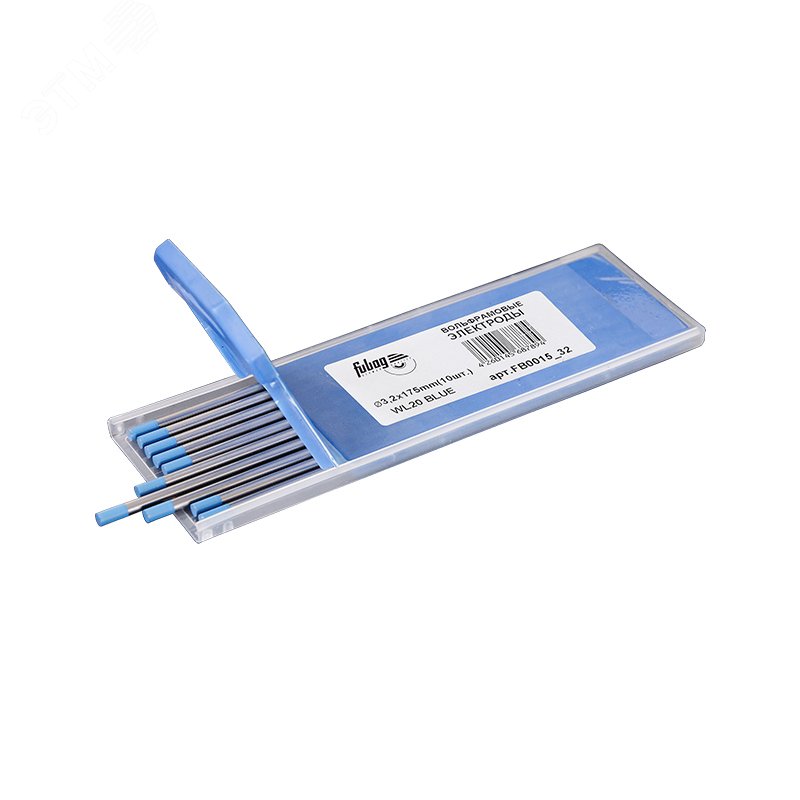 Изображение товара Электроды вольфрамовые D3.2x175мм (blue) WL20 (10 (упак)