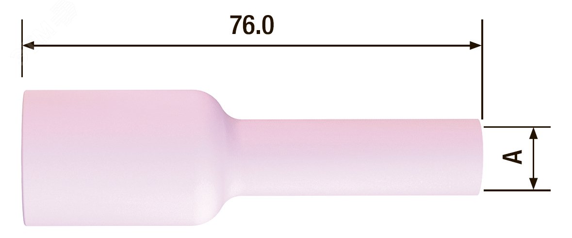 Изображение товара Керамическое сопло для газовой линзы №7L ф11 FUBAG TIG 17-18-26 (2 шт.)