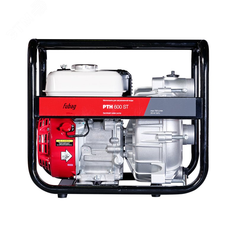 Изображение товара Мотопомпа для загрязненной воды PTH 600 ST 600 л/мин 26м