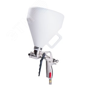 Изображение товара Пистолет текстурный ДЕКОР (DECOR) G5000 (149л/м_3_5бар_верхний бачок_4_5л_3 сопла_4_6_8мм) (шт)