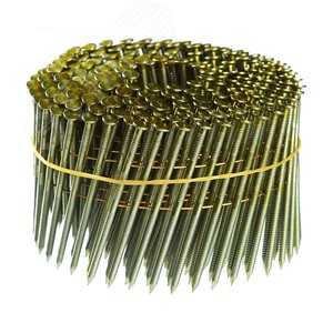 Изображение товара Гвозди барабанные для N90C (3.05x75 мм, кольцевая накатка, 4500 шт) (упак)