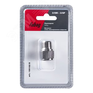 Изображение товара Переходник 3/8''M на 3/8''F блистер 1 шт (шт)