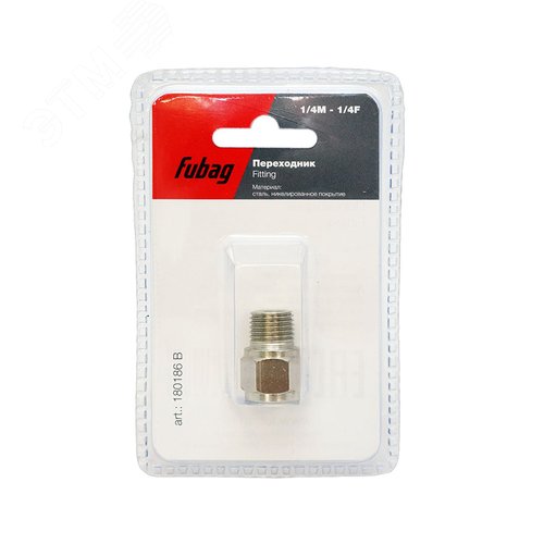 Изображение товара Переходник 1/4''M на 1/4''F (шт)