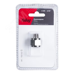 Изображение товара Переходник 1/8''M на 3/8''F блистер 1 шт. (шт)